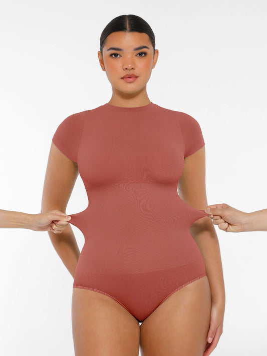 Nawa bodysuit basic | Marron
