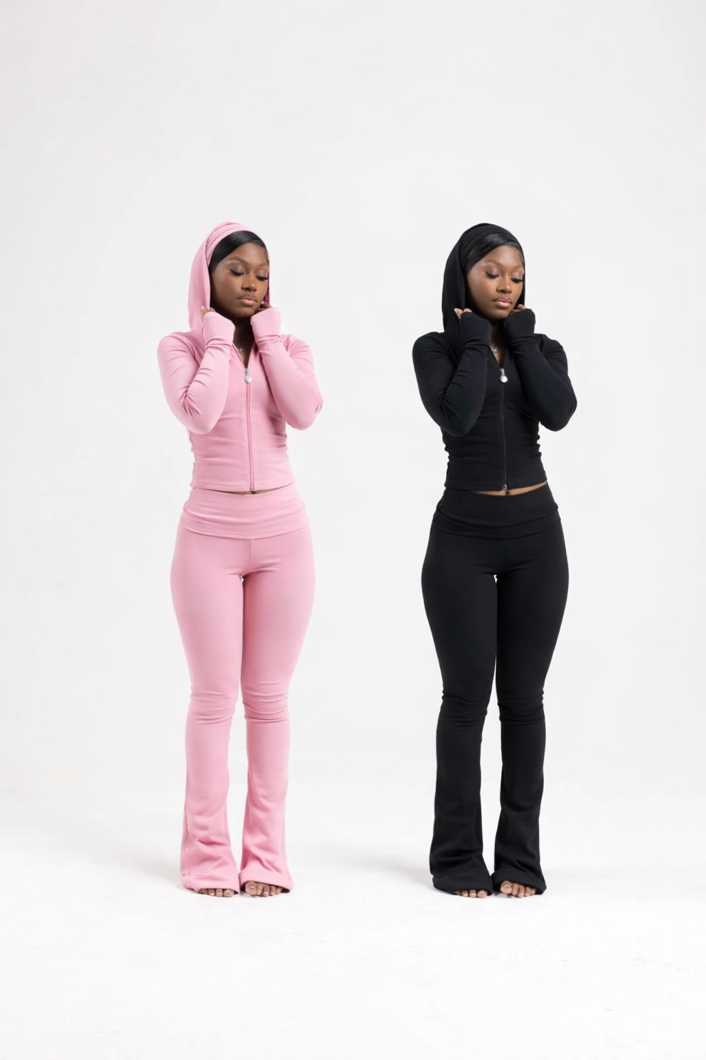 Soft girl avec capuche