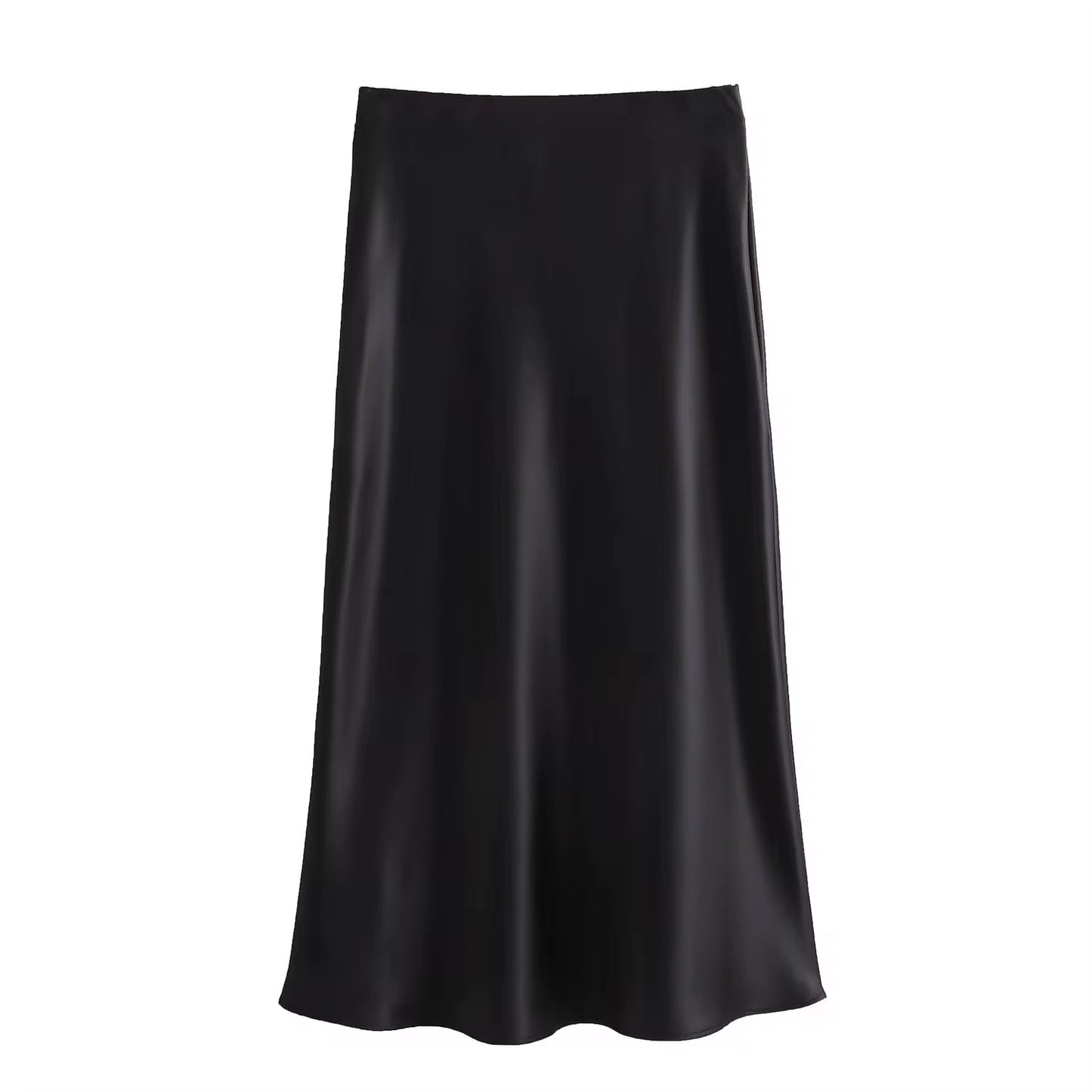 Satin skirt
