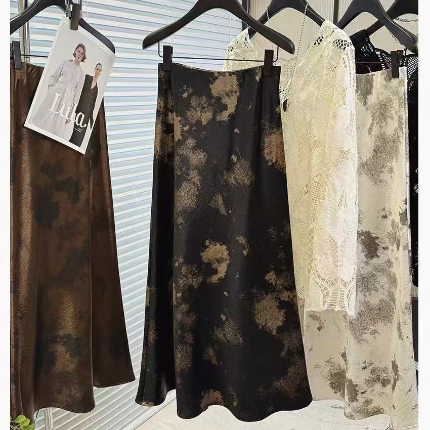 Jupe satin | design