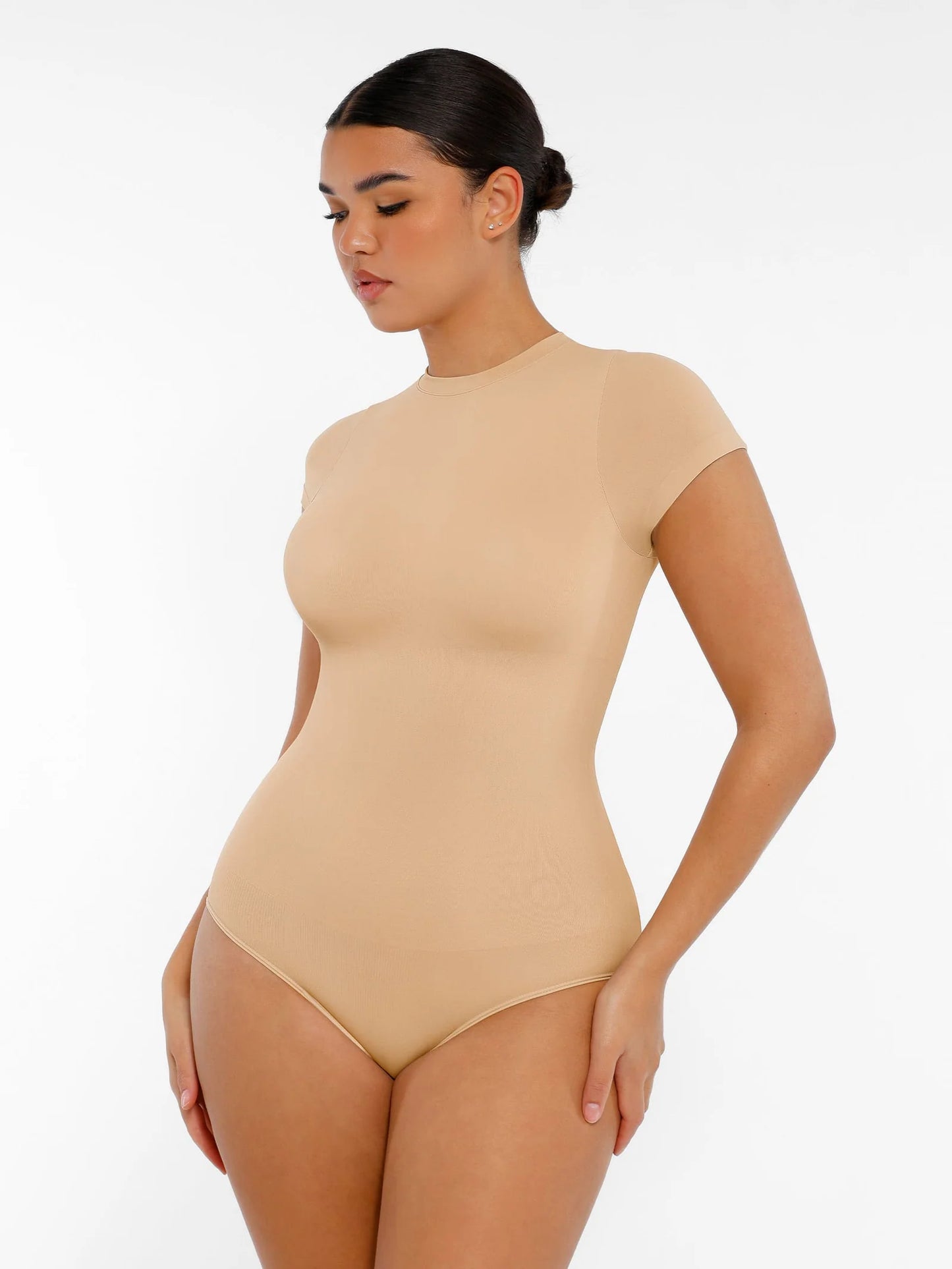 Nawa bodysuit basic | Nude