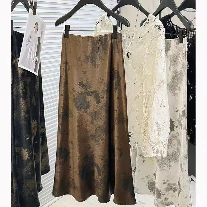 Jupe satin | design
