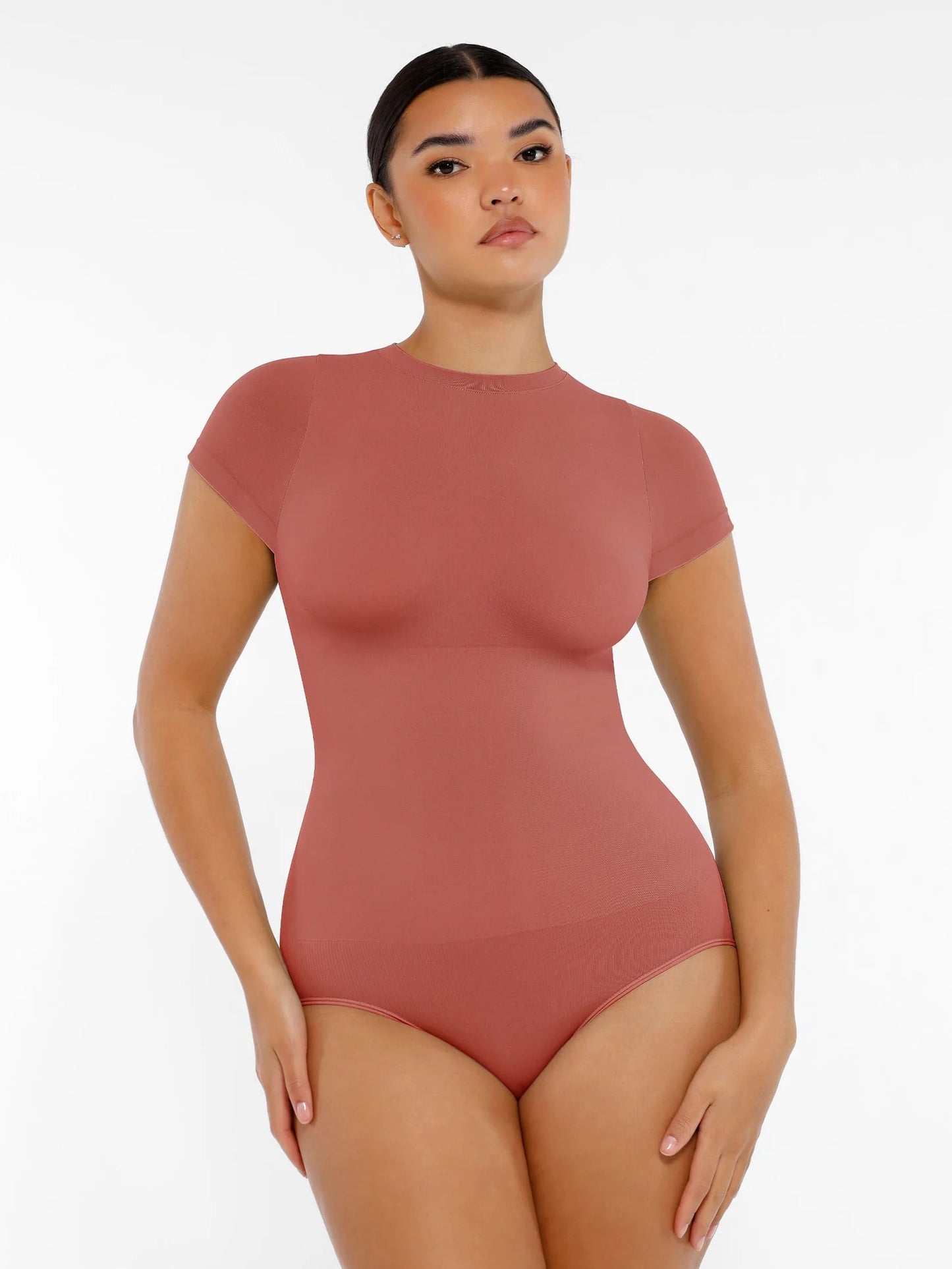 Nawa bodysuit basic | Marron