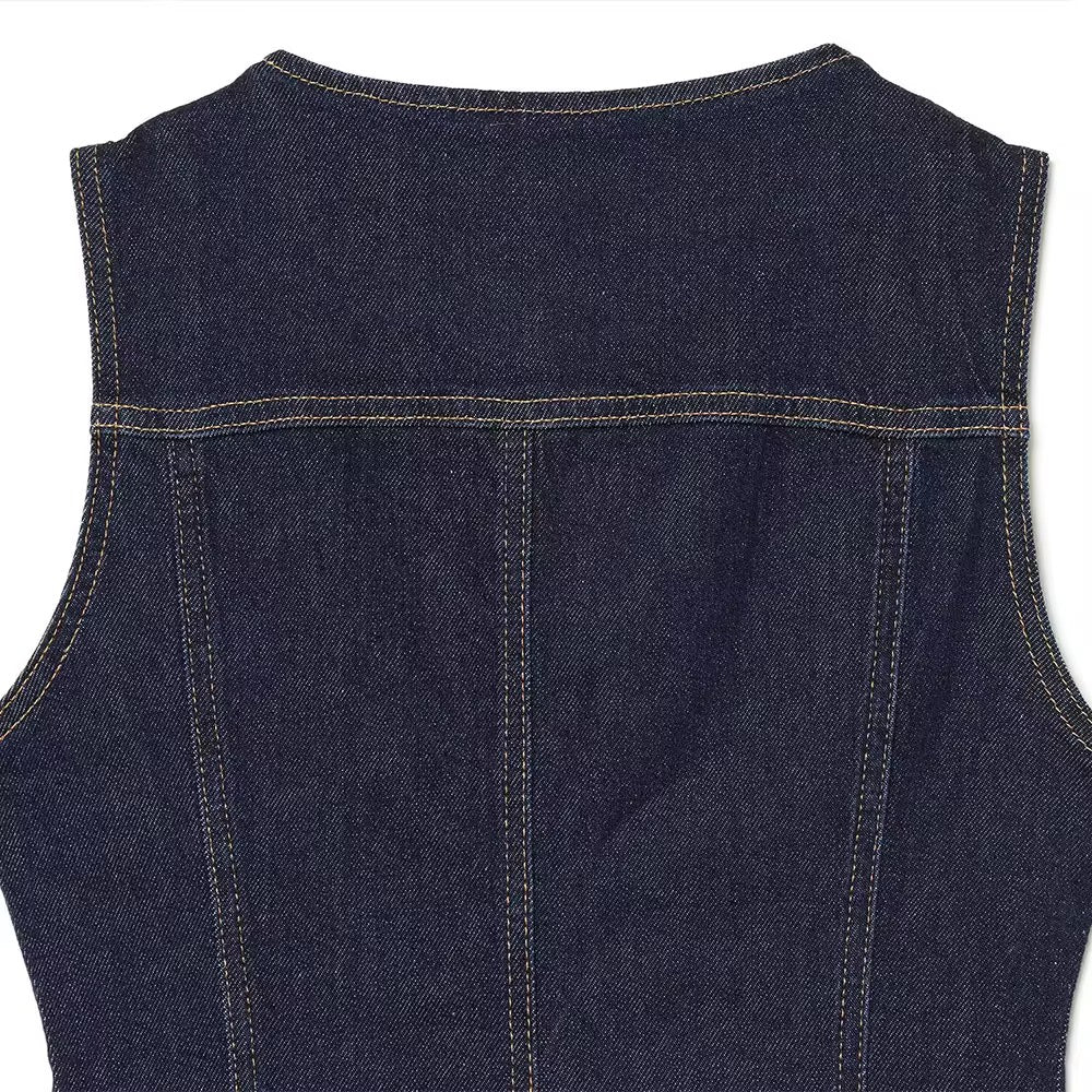 Aura denim top