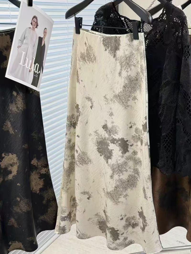 Jupe satin | design
