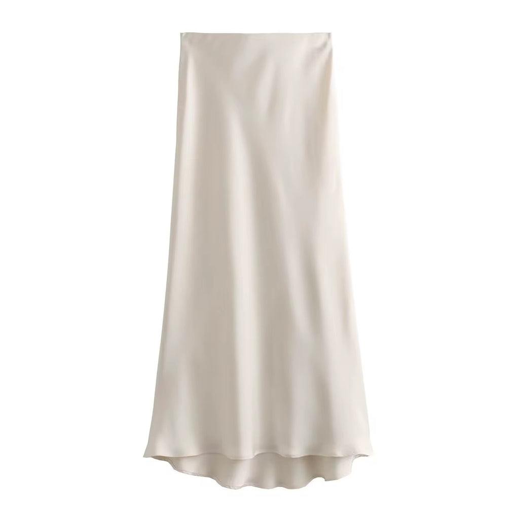 Jupe satin