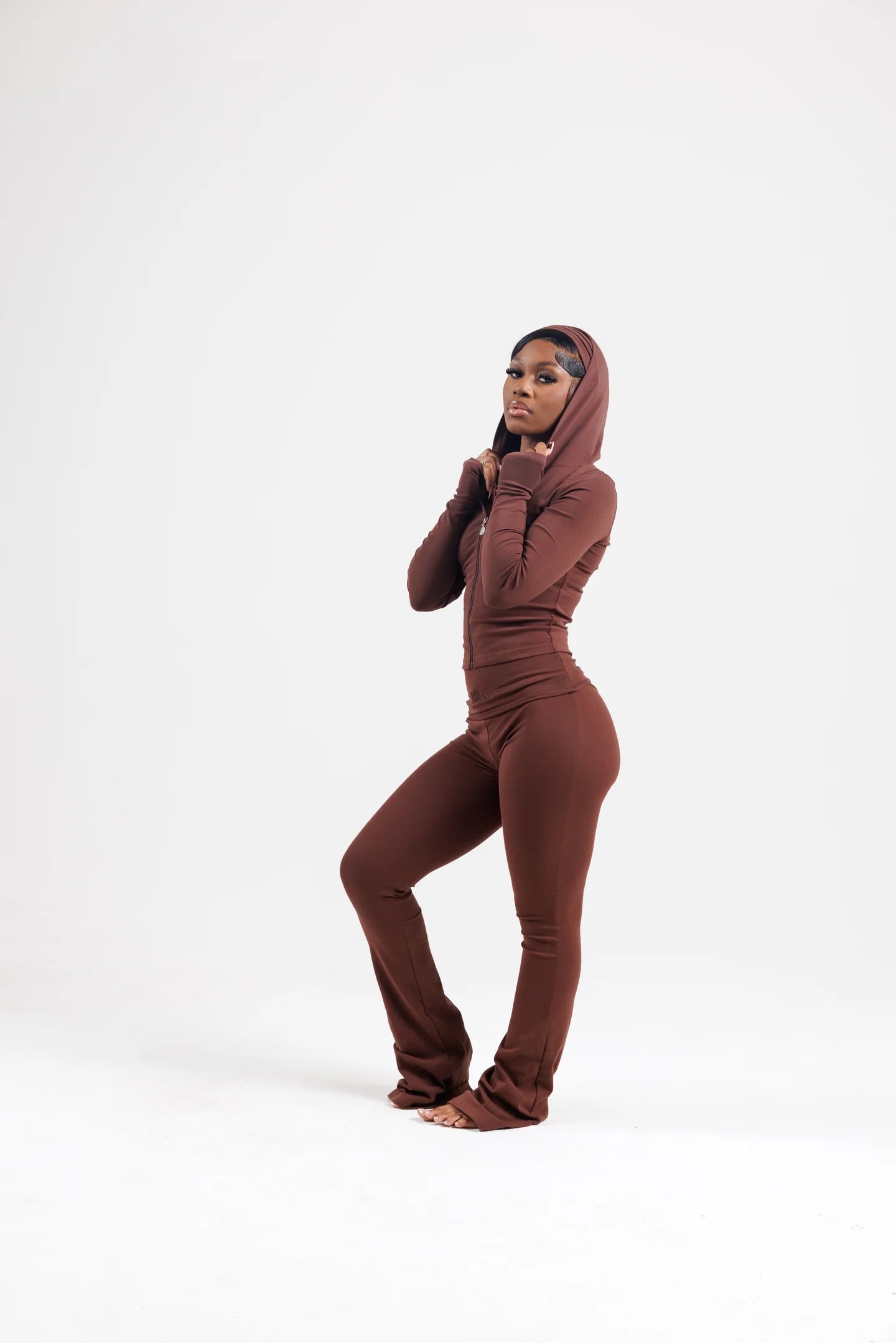 Soft girl avec capuche