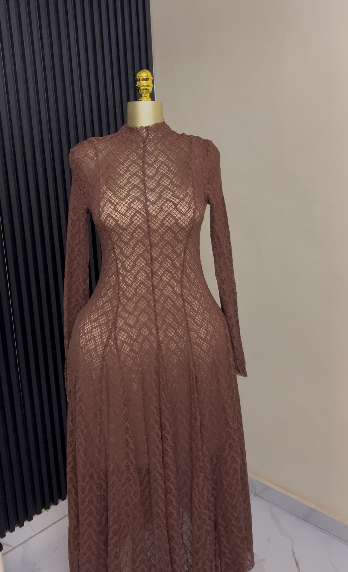 Dress Marron